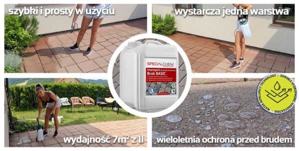 SPECIALCHEM BRUK BASIC Impregnat do kostki brukowej