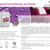 NanoTex impregnat przeciw plamom do tkanin