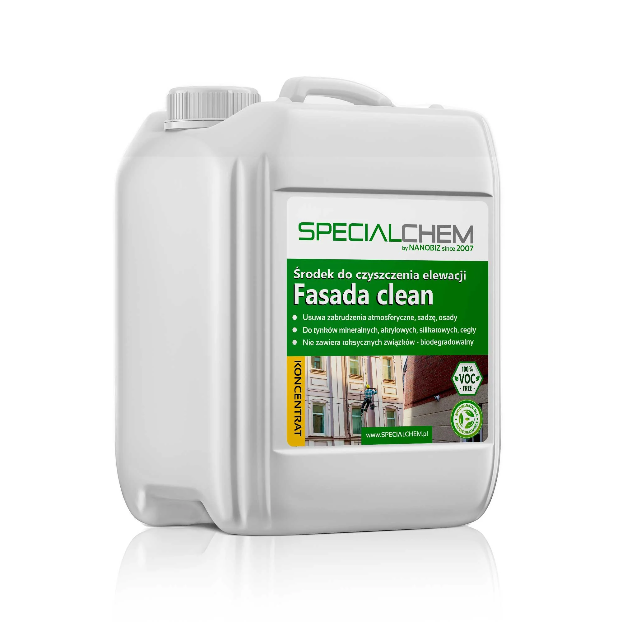 Specialchem ​​​​FASADA CLEAN prípravok na čistenie omietok