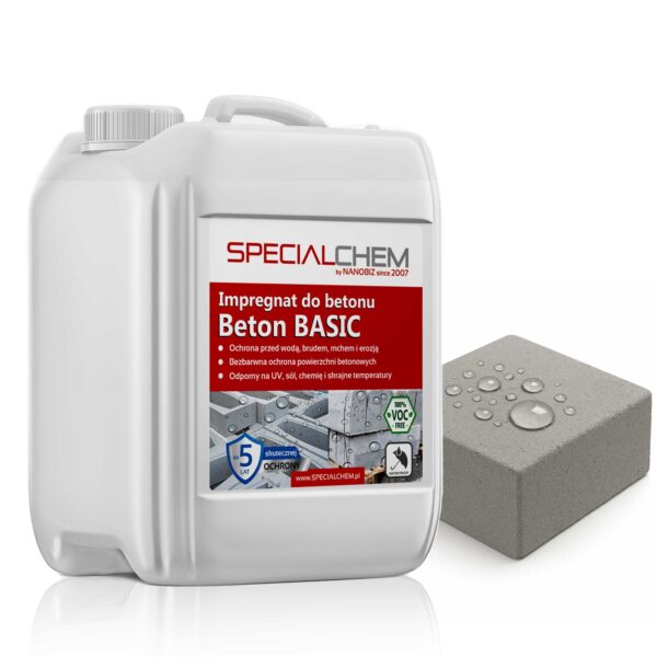 Specialchem Beton Basic impregnat hydrofobowy do betonu