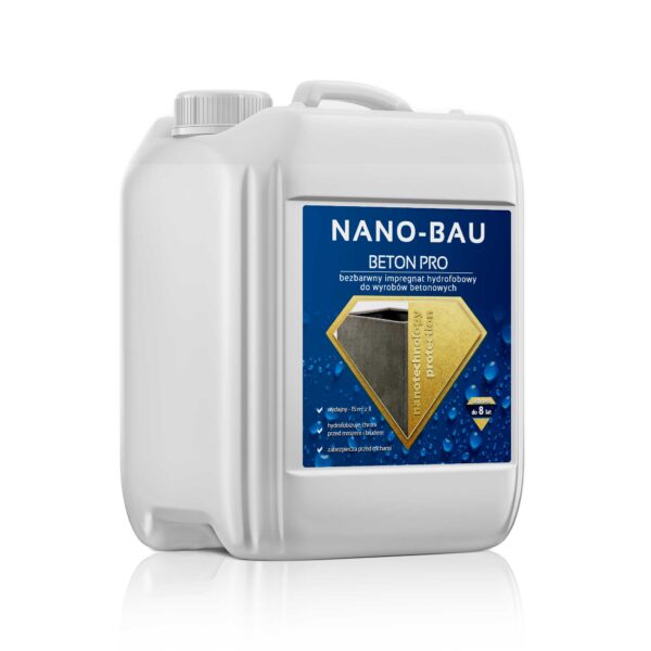 NANO-BAU BETON PRO hydrofobowy impregnat do wyrobów betonowych
