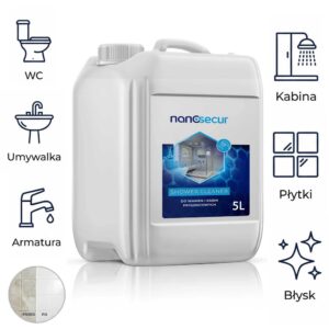 NANOSECUR SHOWER CLEANER do pryszniców – zdjęcie produktu 2