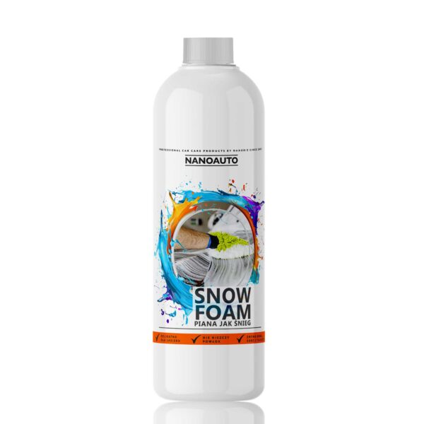 NANOAUTO SNOW FOAM – Aktivschaum so weiß wie Schnee