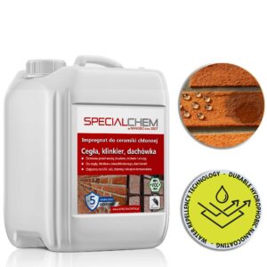Specialchem Impregnat do ceramiki nieszkliwionej - Cegła Klinkier