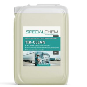 SPECIALCHEM TIR CLEAN - aktywna piana do mycia ciężarówek - profesjonalny środek zasadowy do TIRów