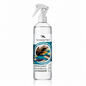 Impregnat plamoodporny do dywanów NANOTEX 250 ml — gotowy do użycia