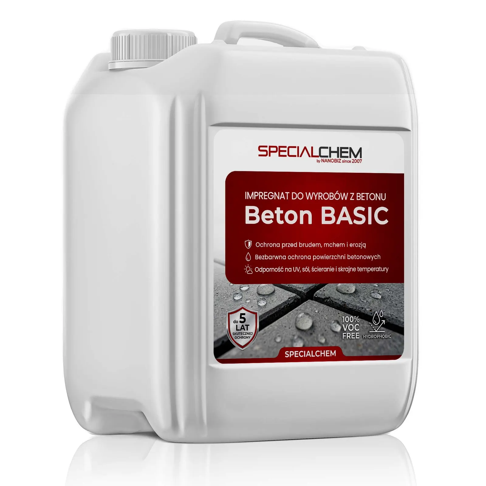 Specialchem Beton Basic impregnat hydrofobowy do betonu
